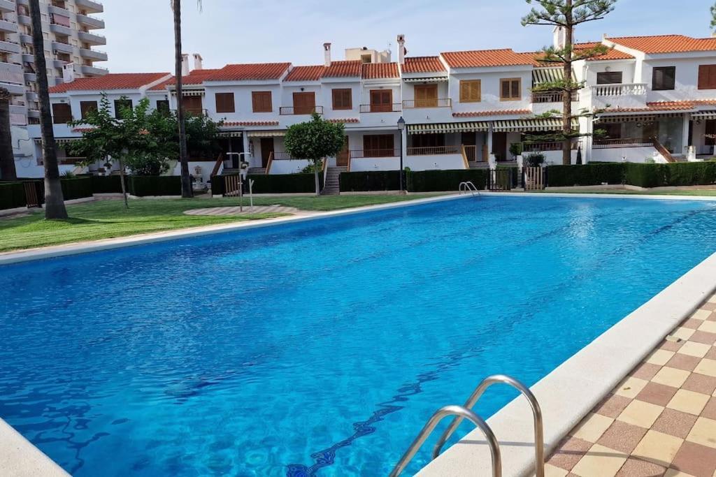 Bungalow Con Jardin Y Piscina Cerca De La Playa Oropesa del Mar Esterno foto