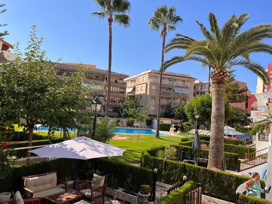 Bungalow Con Jardin Y Piscina Cerca De La Playa Oropesa del Mar Esterno foto